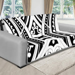 Maori Tribal Tattoo Pattern Print Futon Protector