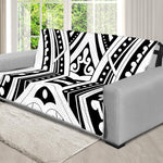 Maori Tribal Tattoo Pattern Print Futon Protector