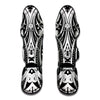 Maori Tribal Tattoo Pattern Print Muay Thai Shin Guard