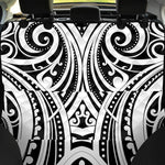 Maori Tribal Tattoo Pattern Print Pet Car Back Seat Cover