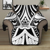 Maori Tribal Tattoo Pattern Print Recliner Protector