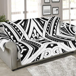 Maori Tribal Tattoo Pattern Print Sofa Protector