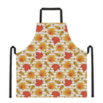 Maple And Oak Pattern Print Apron