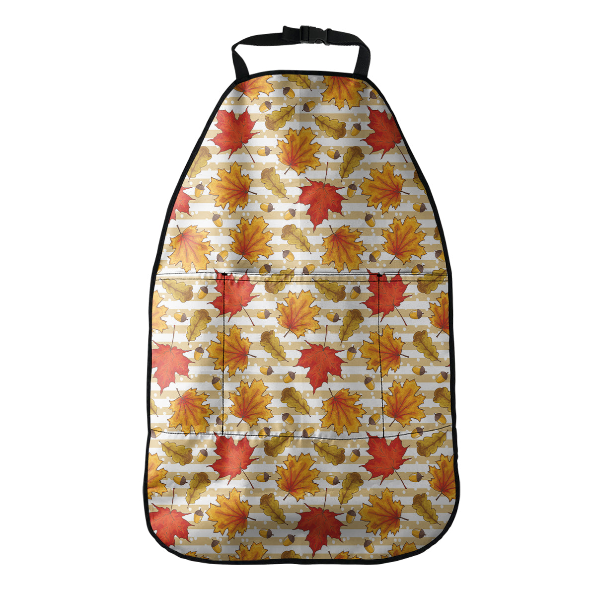 Maple And Oak Pattern Print Car Seat Organizers