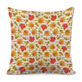 Maple And Oak Pattern Print Pillow Cover