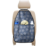 Maple Leaf Denim Jeans Pattern Print Car Seat Organizers