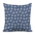 Maple Leaf Denim Jeans Pattern Print Pillow Cover