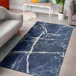 Marble Denim Jeans Pattern Print Area Rug