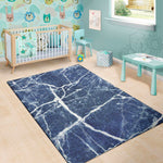 Marble Denim Jeans Pattern Print Area Rug