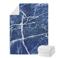 Marble Denim Jeans Pattern Print Blanket