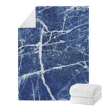 Marble Denim Jeans Pattern Print Blanket