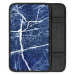Marble Denim Jeans Pattern Print Car Center Console Cover