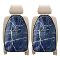 Marble Denim Jeans Pattern Print Car Seat Organizers