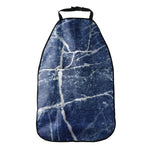 Marble Denim Jeans Pattern Print Car Seat Organizers