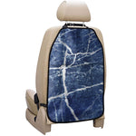 Marble Denim Jeans Pattern Print Car Seat Organizers