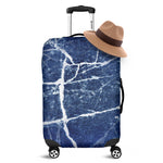 Marble Denim Jeans Pattern Print Luggage Cover