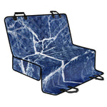 Marble Denim Jeans Pattern Print Pet Car Back Seat Cover