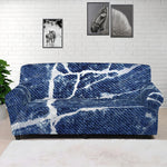 Marble Denim Jeans Pattern Print Sofa Cover