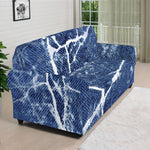 Marble Denim Jeans Pattern Print Sofa Cover
