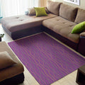 Mardi Gras Dot Pattern Print Floor Mat