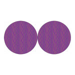 Mardi Gras Dot Pattern Print Car Coasters
