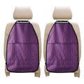 Mardi Gras Dot Pattern Print Car Seat Organizers