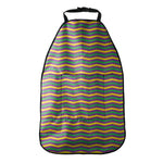 Mardi Gras Fat Tuesday Chevron Print Car Seat Organizers