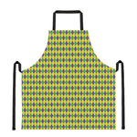 Mardi Gras Fat Tuesday Pattern Print Apron