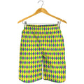Mardi Gras Fat Tuesday Pattern Print Men's Shorts
