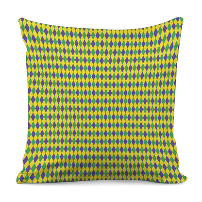 Mardi Gras Fat Tuesday Pattern Print Pillow Cover