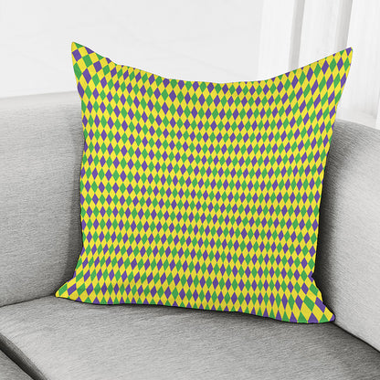 Mardi Gras Fat Tuesday Pattern Print Pillow Cover