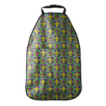 Mardi Gras Fleur De Lis Pattern Print Car Seat Organizers