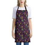 Mardi Gras Party Pattern Print Apron