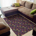 Mardi Gras Party Pattern Print Floor Mat