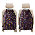 Mardi Gras Party Pattern Print Car Seat Organizers