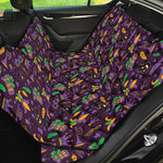 Mardi Gras Party Pattern Print Pet Car Back Seat Cover