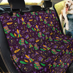 Mardi Gras Party Pattern Print Pet Car Back Seat Cover