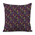 Mardi Gras Party Pattern Print Pillow Cover