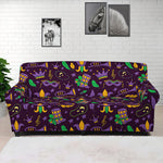 Mardi Gras Party Pattern Print Sofa Cover