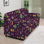 Mardi Gras Party Pattern Print Sofa Cover