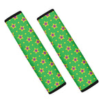 Mardi Gras Star Pattern Print Car Seat Belt Covers