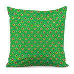 Mardi Gras Star Pattern Print Pillow Cover