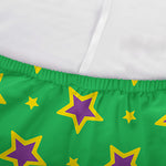 Mardi Gras Star Pattern Print Sofa Cover