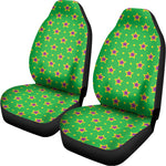 Mardi Gras Star Pattern Print Universal Fit Car Seat Covers