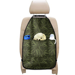 Marijuana Leaf Pattern Print Car Seat Organizers