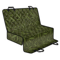 Marijuana Leaf Pattern Print Pet Car Back Seat Cover