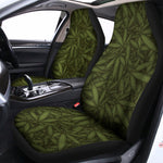 Marijuana Leaf Pattern Print Universal Fit Car Seat Covers