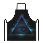 Masonic Eye All Seeing Print Apron