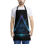Masonic Eye All Seeing Print Apron
