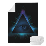 Masonic Eye All Seeing Print Blanket